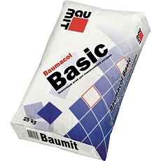 Baumit Плиточный клей тонкослойный Baumacol Basic 25кг/ 42 под